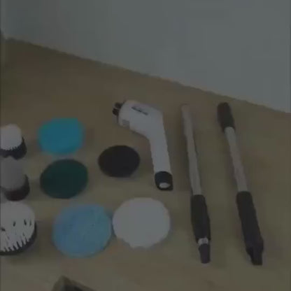 Escova de limpeza ELÉTRICA - 9 em 1 - Recarregável