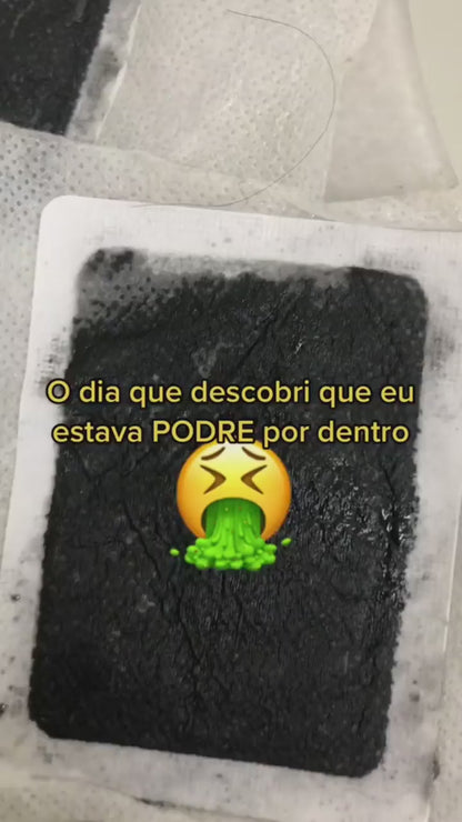 Adesivo Detox Eliminador De Toxinas - (Para Pés) com 10