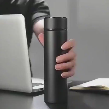 Garrafa térmica inteligente com sensor de temperatura Digital Led