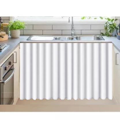 Cortina de Pia Cozinha 100% POLIÉSTER Tecido Antimofo