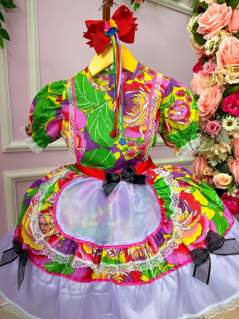 Vestido Junino Tropical Carina
