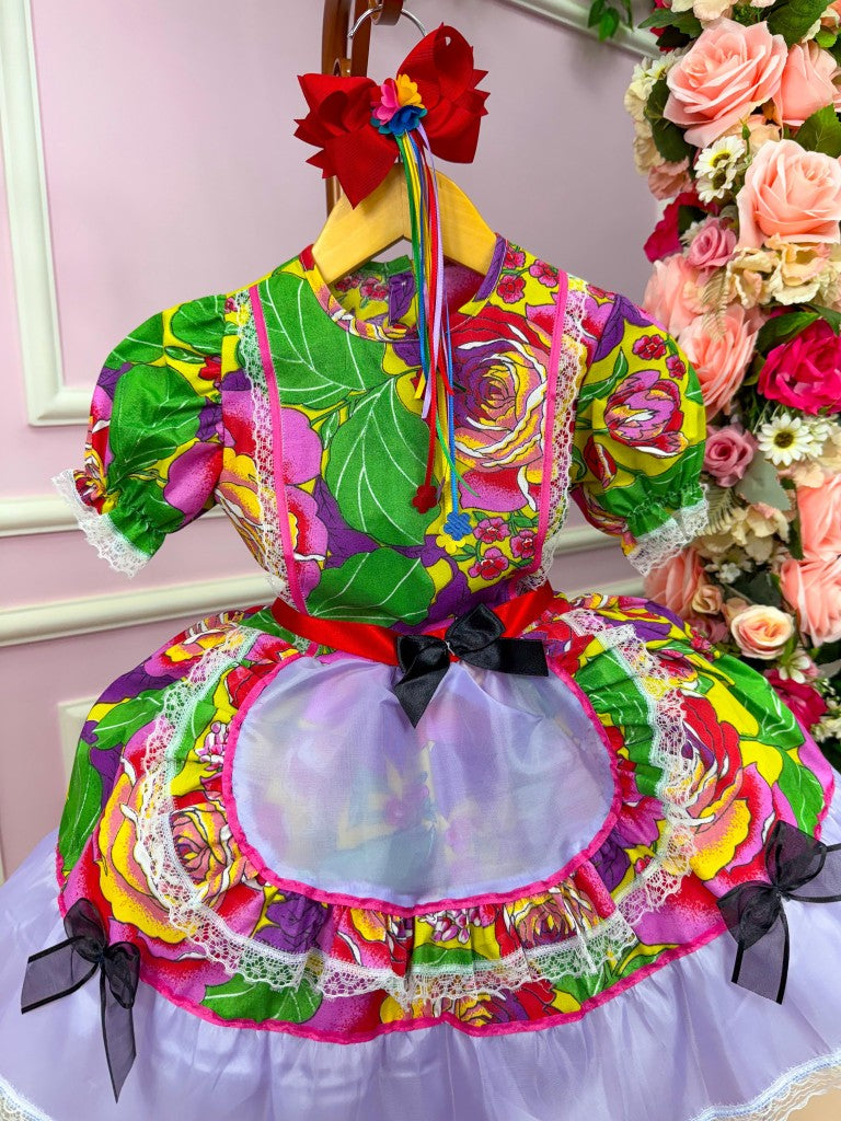 Vestido Junino Tropical Carina