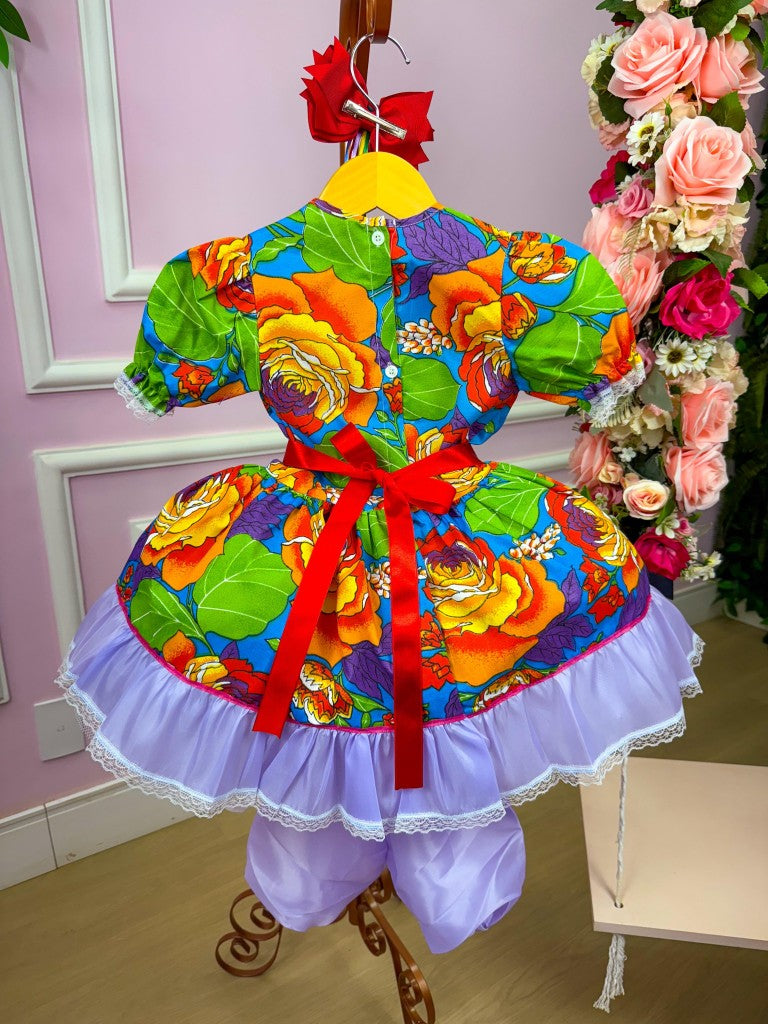 Vestido Junino Tropical Rafinha