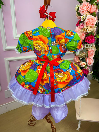 Vestido Junino Tropical Rafinha
