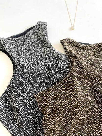 Cropped em Lurex Cavado Graciela Ref. 232
