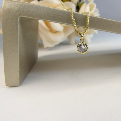 Choker Com Ponto De Luz Banhado em Ouro 18k