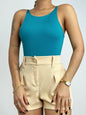 Body Feminino em Suplex Alça Fina Lilian Ref. 1192